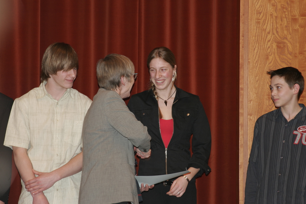 BSV SchwimmerInnen für ihre Leistungen 2005 geehrt.