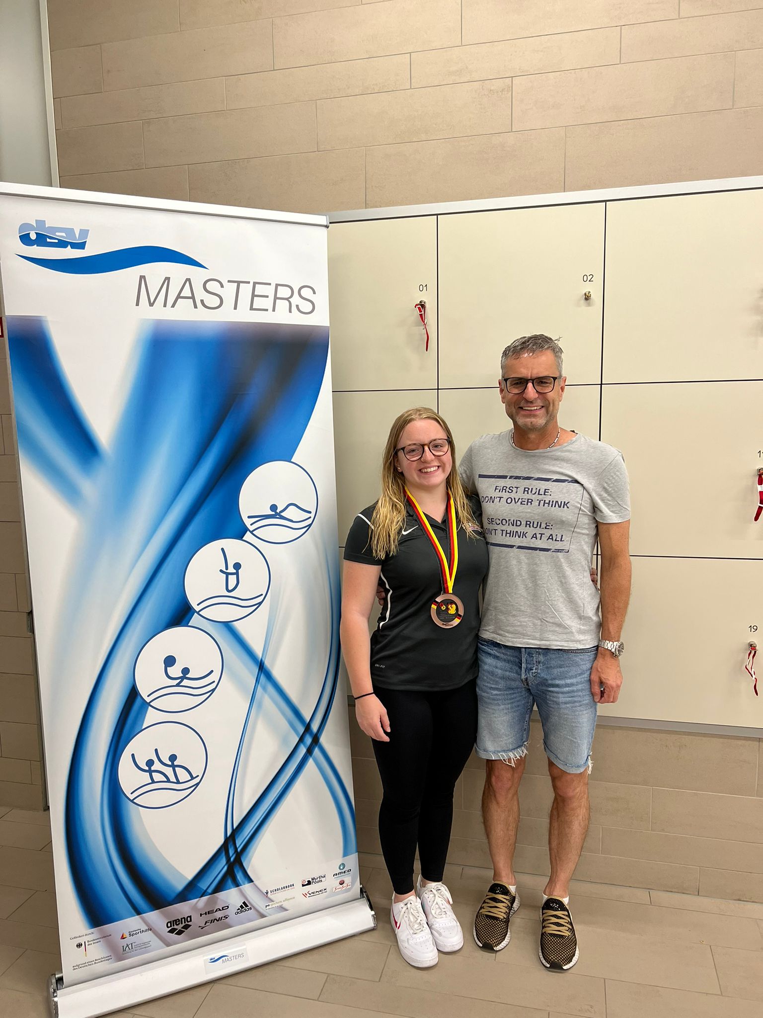 Laetitia und Gilbert Bouc starten bei den Deutschen Meisterschaften der Masters in Dresden